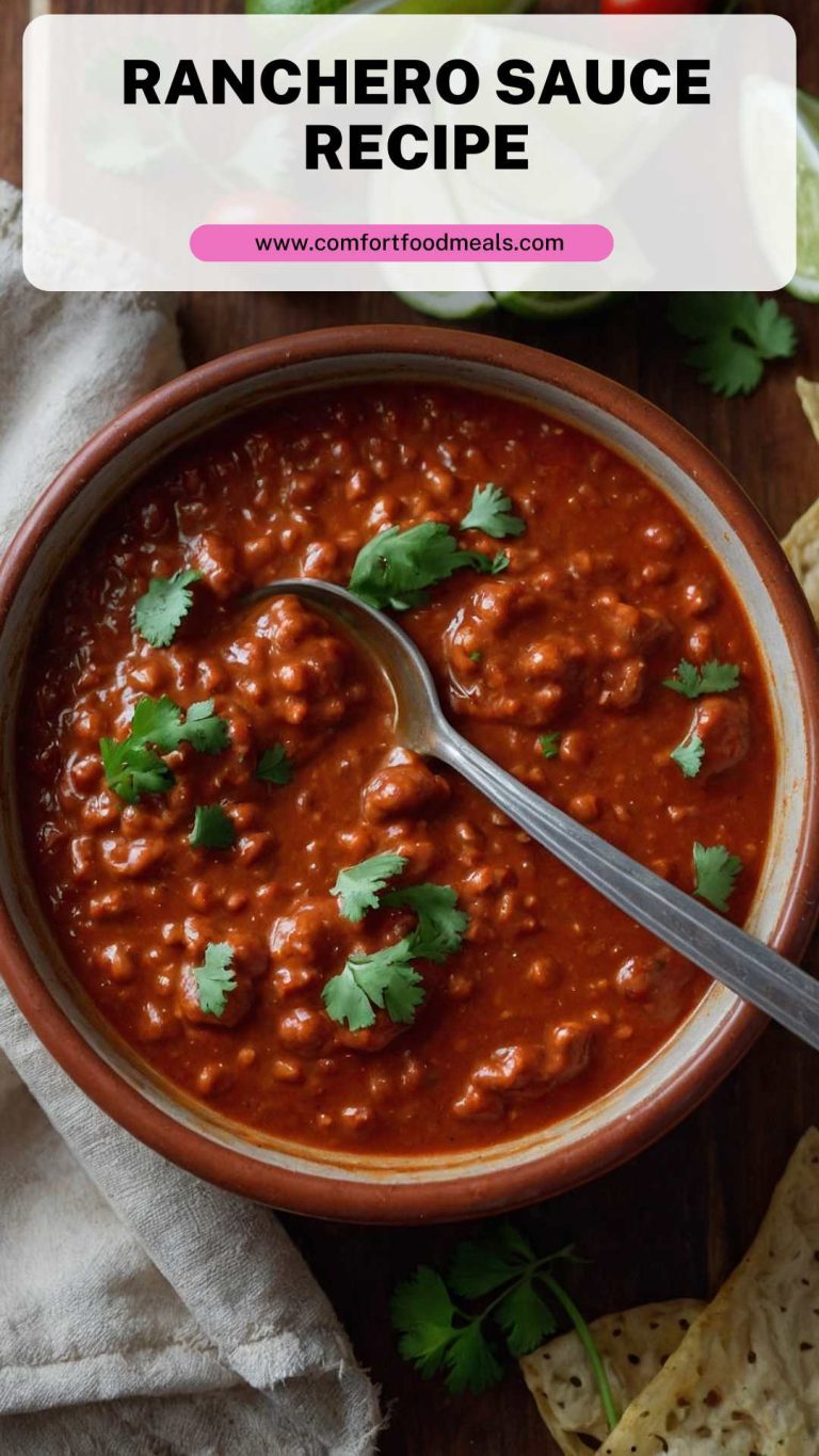 Ranchero Sauce Recipe – Comfort Food Meals