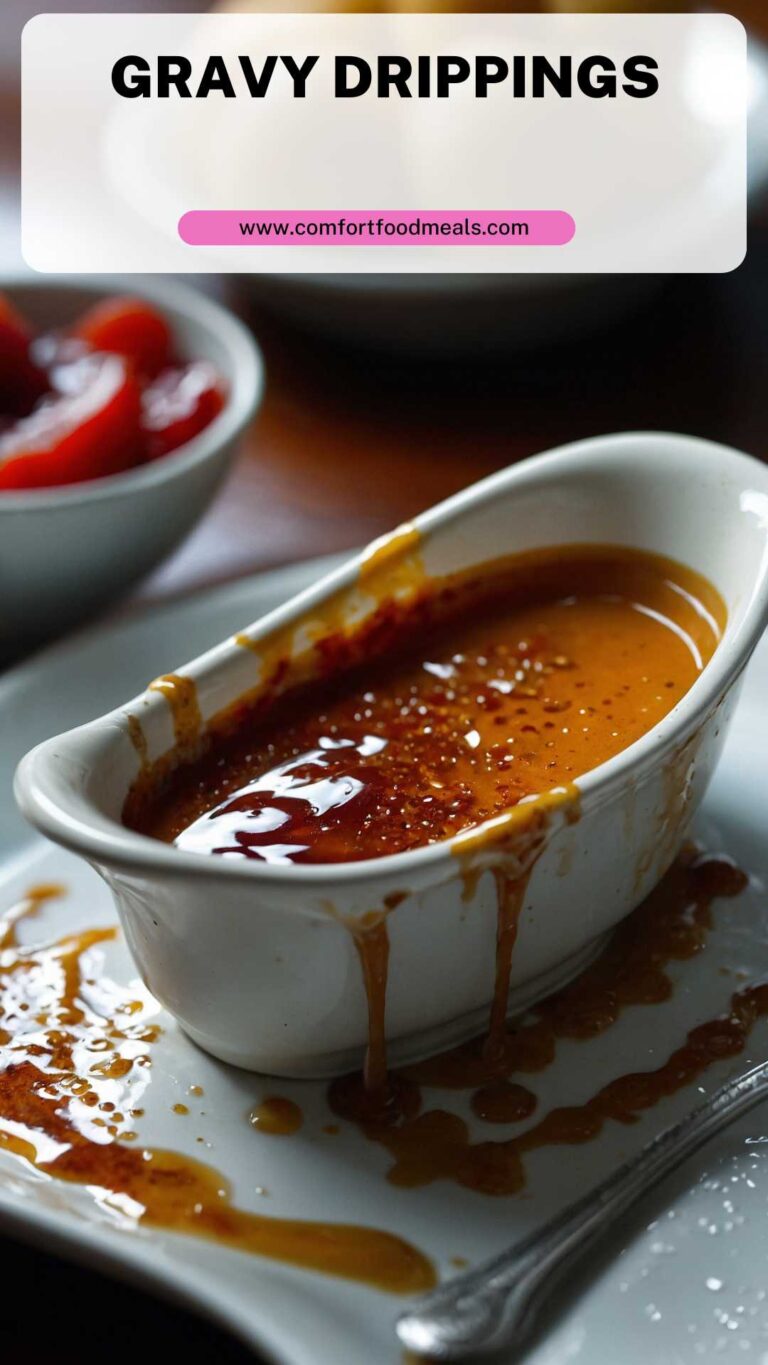 Gravy Drippings – Comfort Food Meals