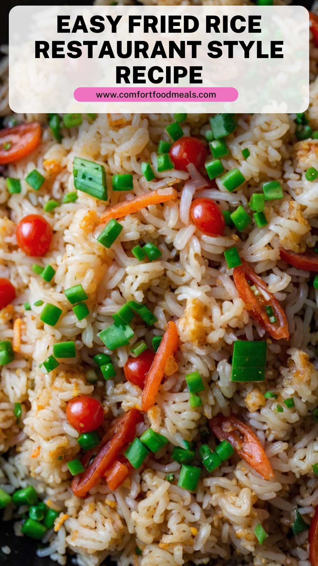 Easy Fried Rice Restaurant Style Recipe
