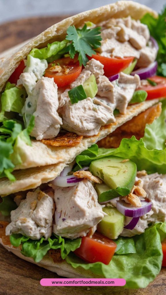 How to make Chicken Salad Pitas