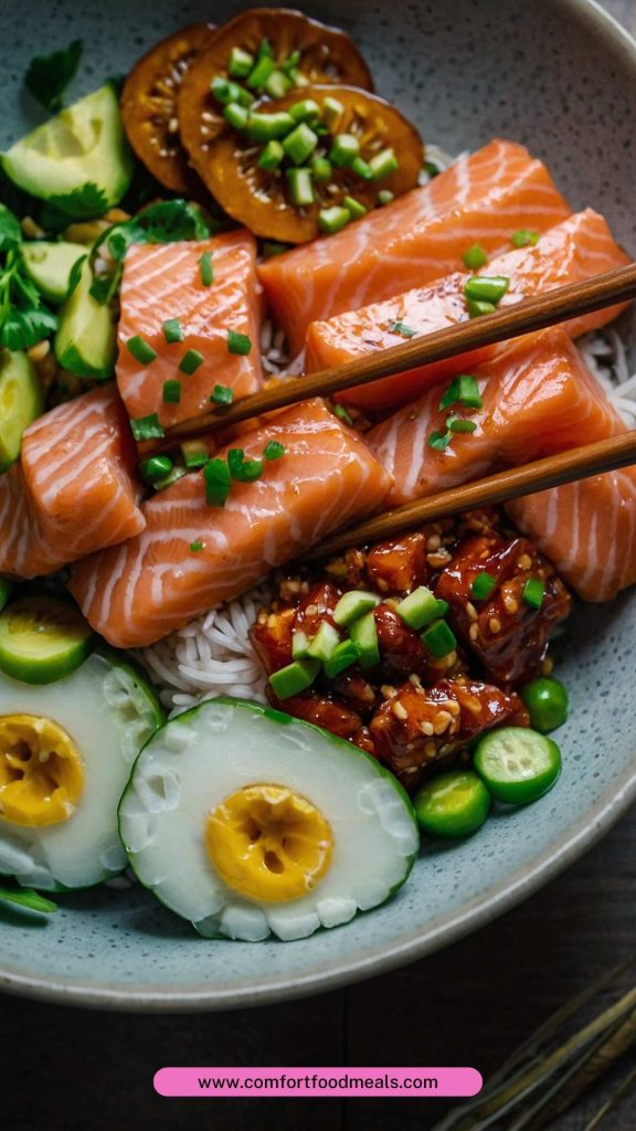 How to make Salmon Poke Bowls