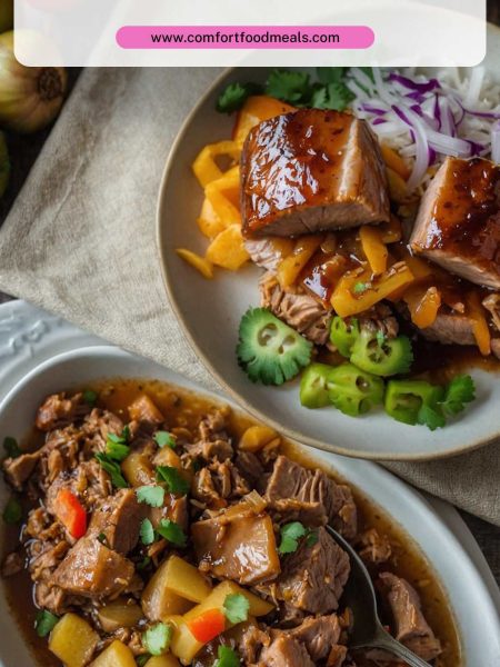 Slow Cooker Hawaiian Pork Loin