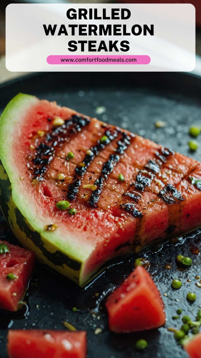 Grilled Watermelon Steaks – Comfort Food Meals