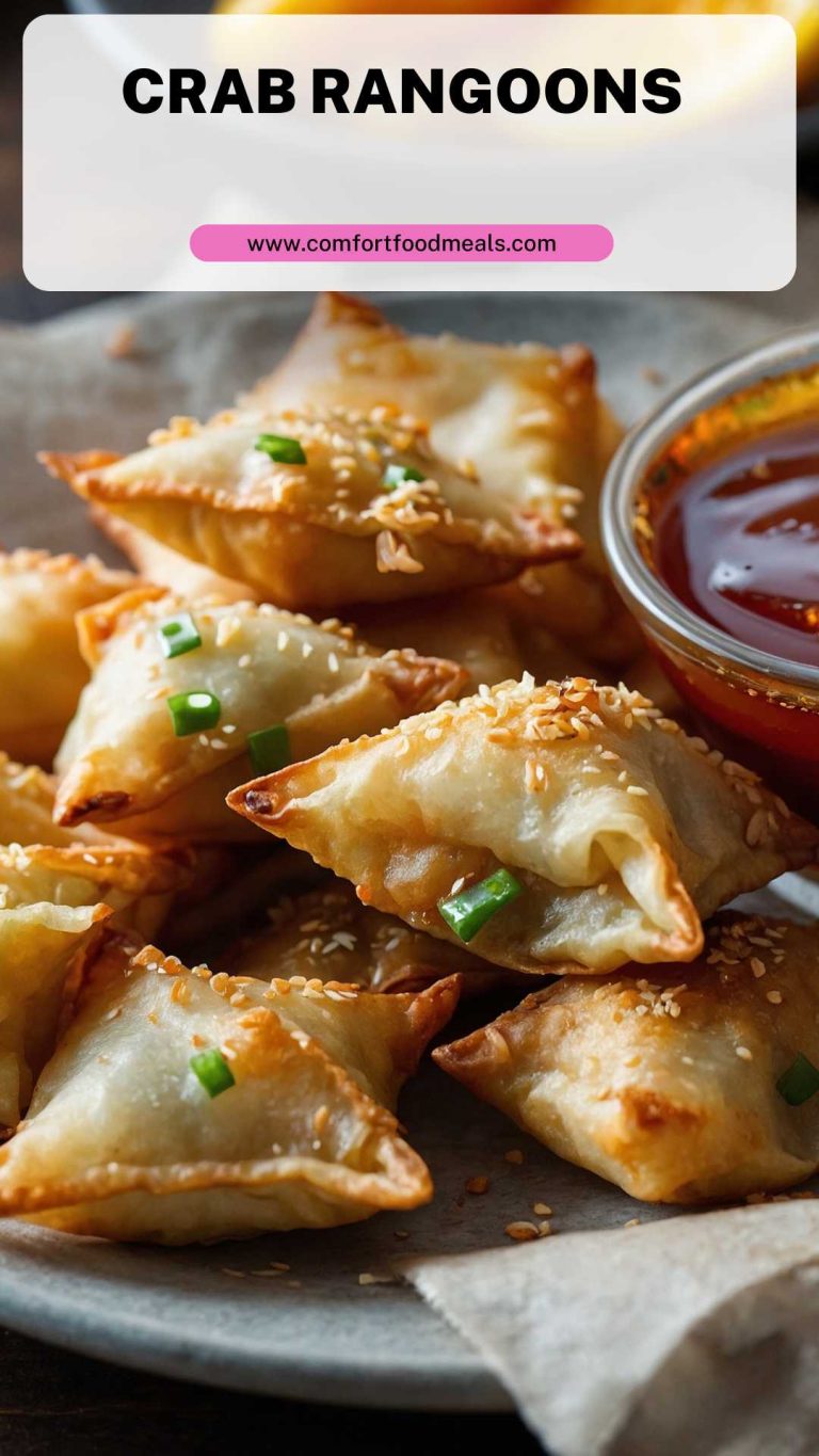 Crab Rangoons – Comfort Food Meals