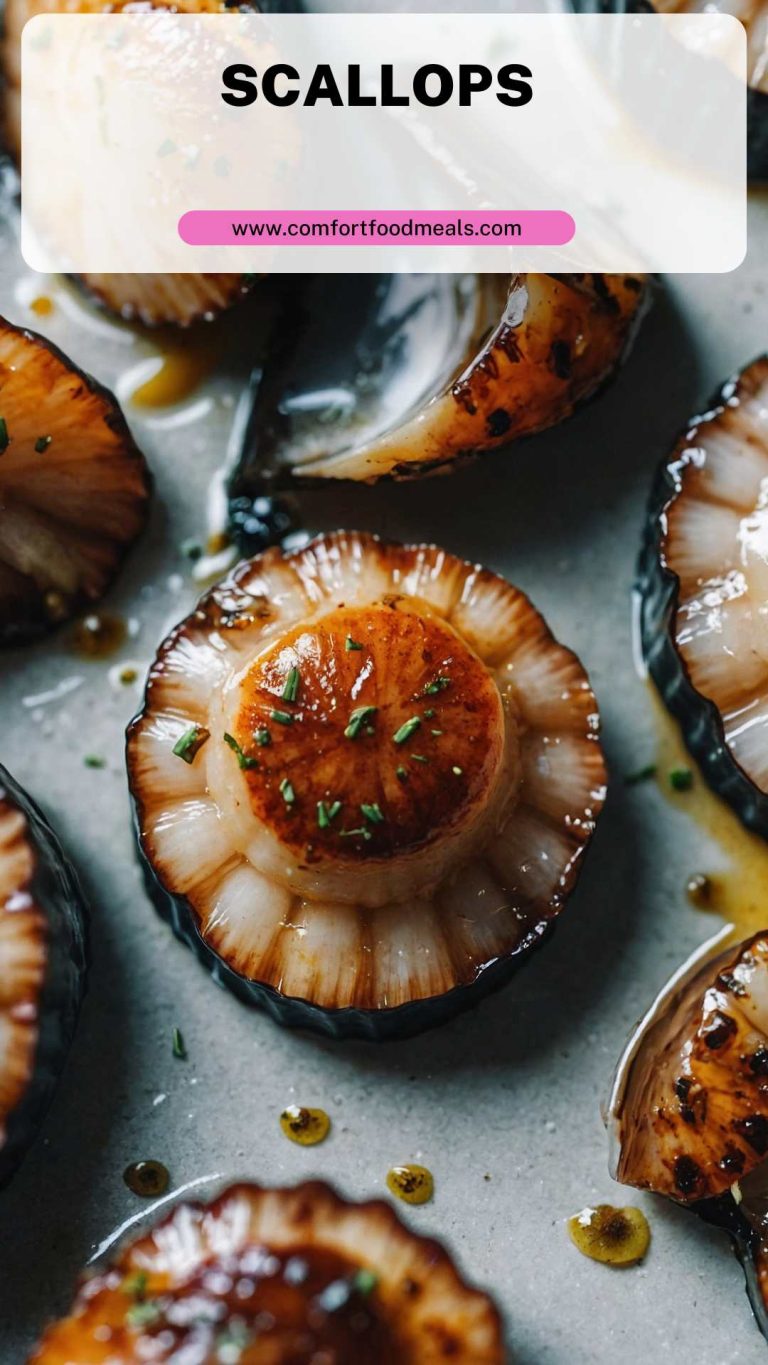 Scallops – Comfort Food Meals