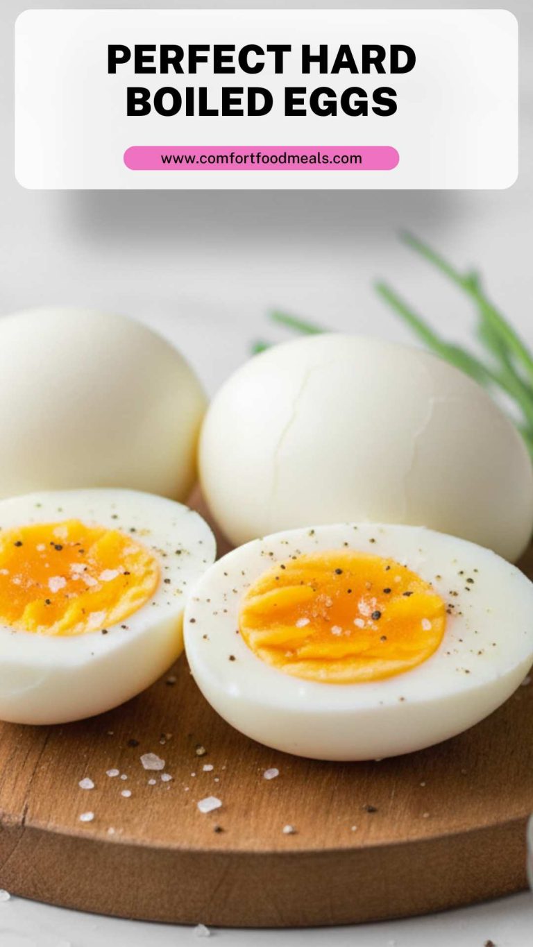 Perfect Hard Boiled Eggs – Comfort Food Meals
