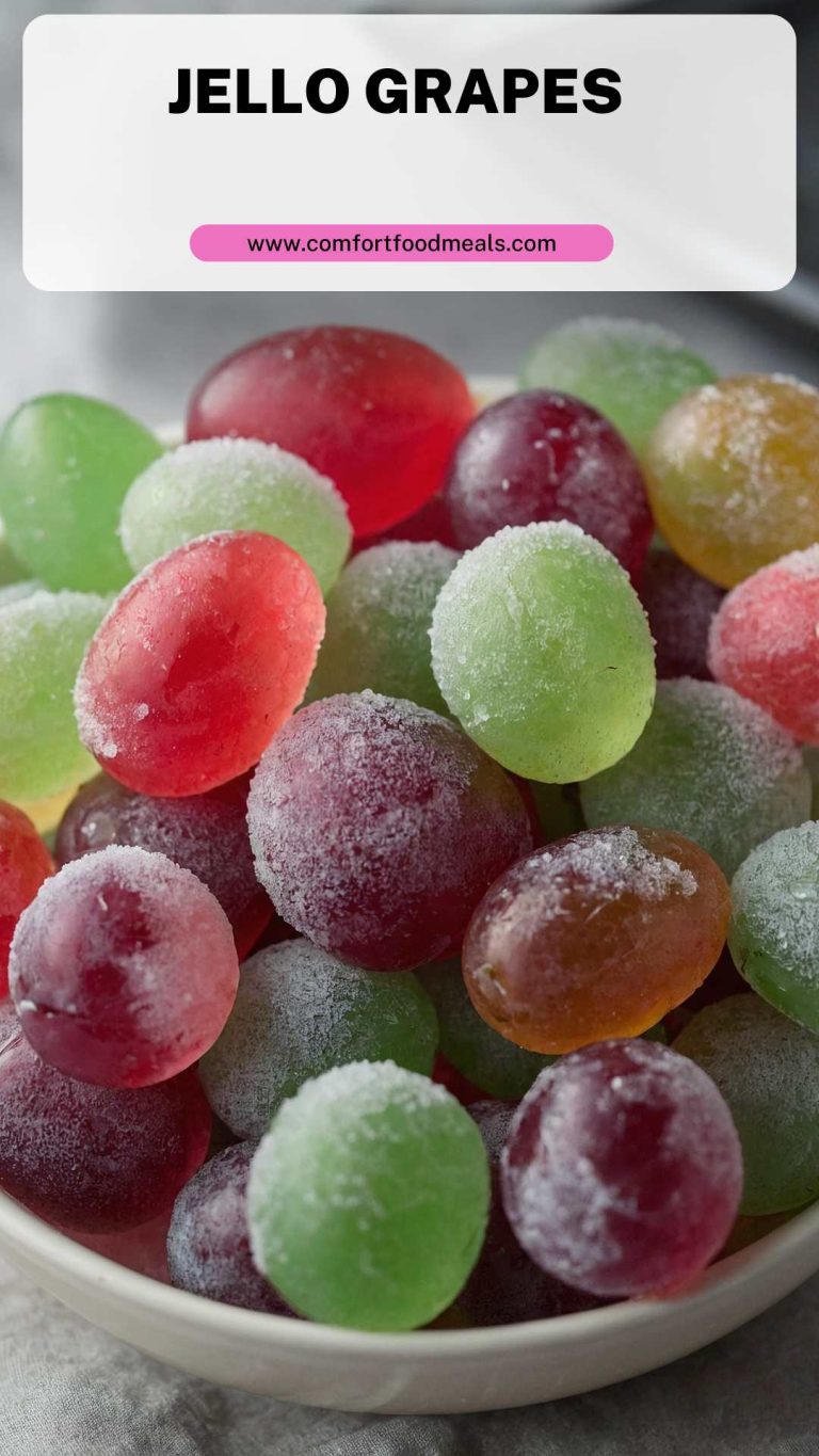 Jello Grapes – Comfort Food Meals