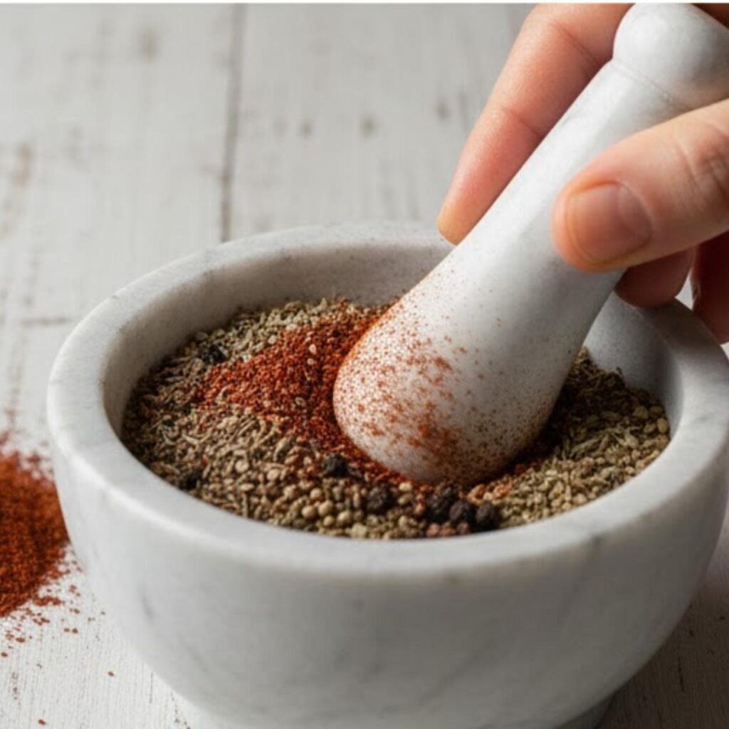 Step 2: Grind the Spices Step 2: Grind the Spices