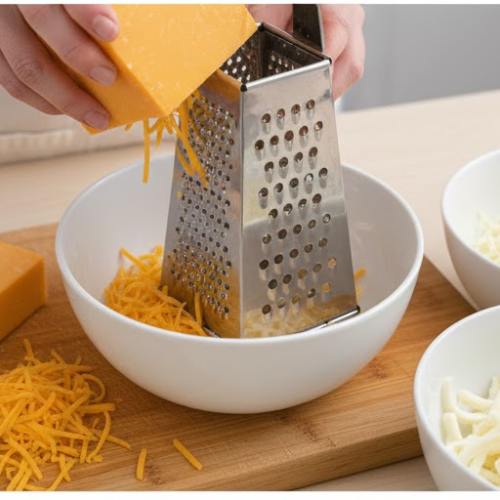 Step 4: Shred the Cheese