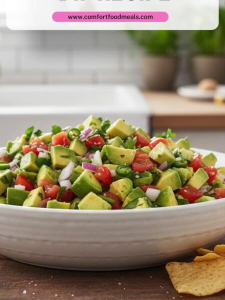 Avocado Salsa Dip Recipe