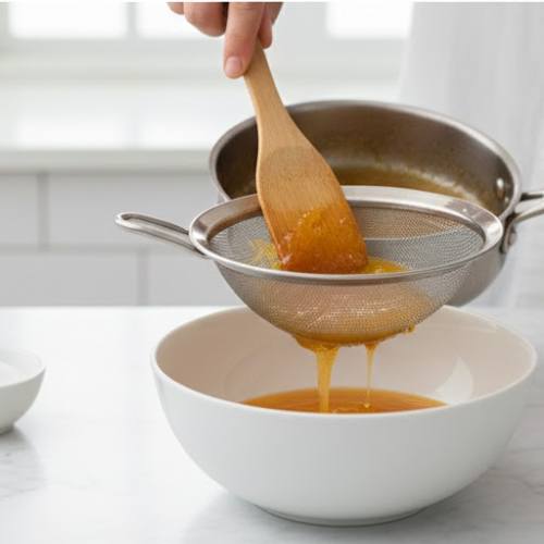 Step 2: Strain the Preserves