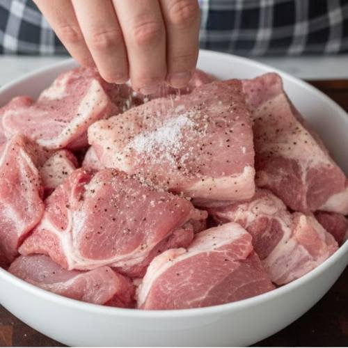 Step 1: Prepare the Pork Step 1: Prepare the Pork