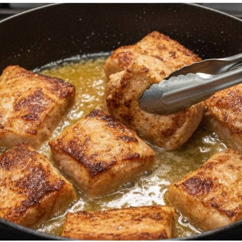 Step 3: Sear the Pork Step 3: Sear the Pork