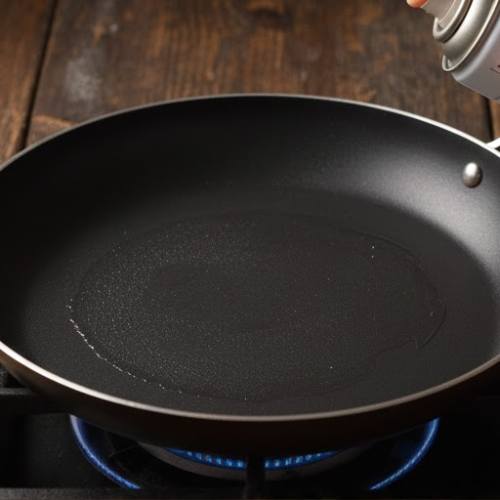 Step 3: Heat Your Non-Stick Pan Step 3: Heat Your Non-Stick Pan