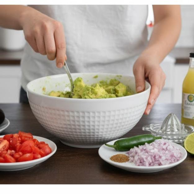 Step 4: Mash the Avocado