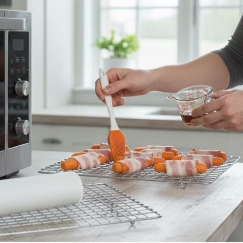 Step 5: Glaze with Maple Syrup Step 5: Glaze with Maple Syrup