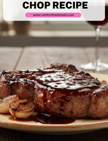 Balsamic Vinegar Pork Chop Recipe