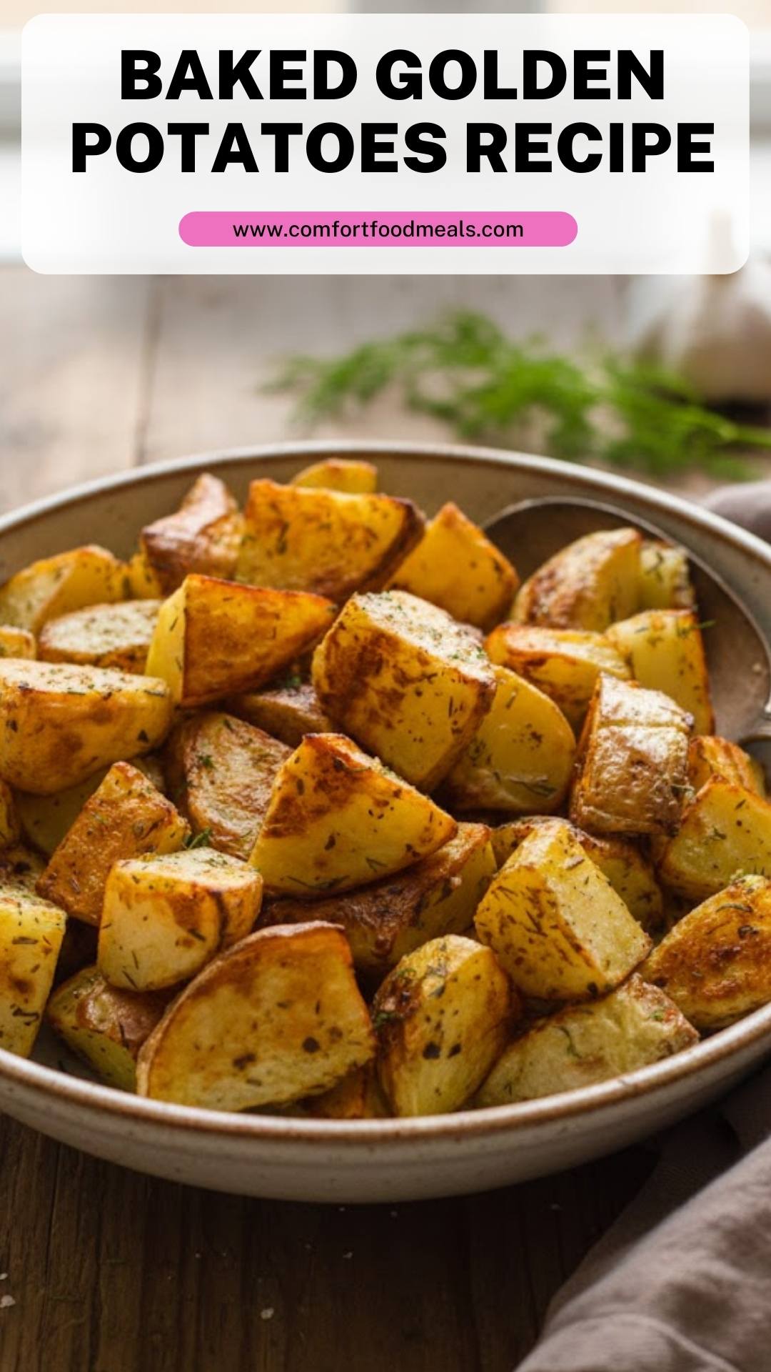 Baked Golden Potatoes Recipe