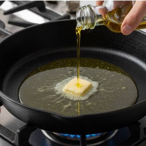 Step 2: Heat the Skillet Step 2: Heat the Skillet