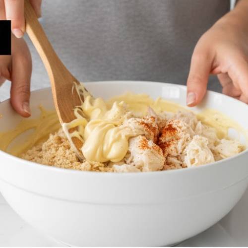 Step 3: Fold in the Wet Ingredients Step 3: Fold in the Wet Ingredients