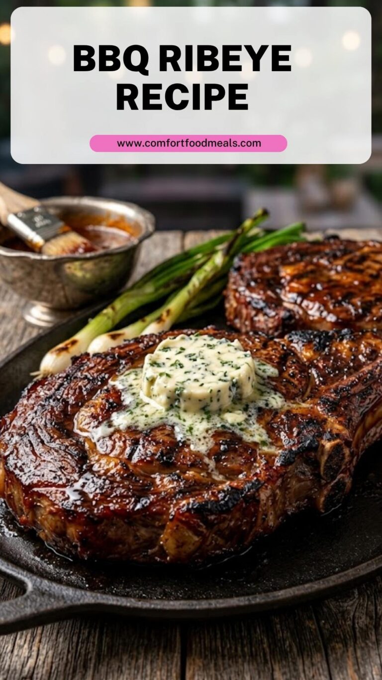 BBQ Ribeye Recipe – Comfort Food Meals