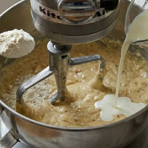 Step 6: Combine Wet and Dry Ingredients Step 6: Combine Wet and Dry Ingredients