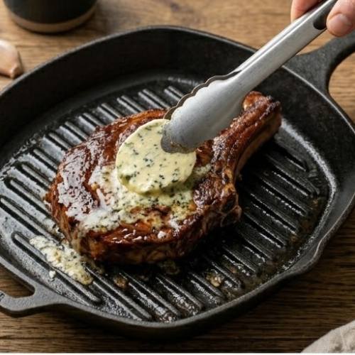 Step 5: Add the Compound Butter Step 5: Add the Compound Butter