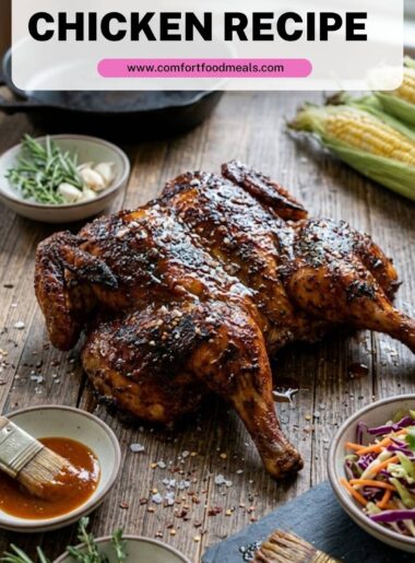 BBQ Spatchcock Chicken Recipe