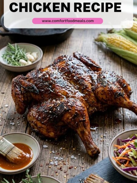 BBQ Spatchcock Chicken Recipe