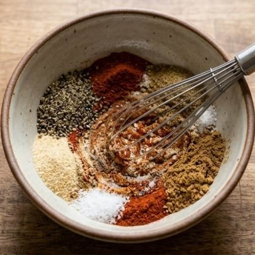 Step 1: Prepare the Dry Rub