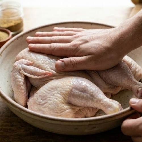 Step 3: Flatten the Chicken