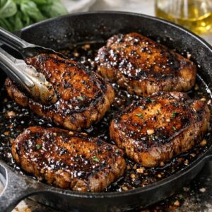 Balsamic Pork Chop Recipe Stovetop step 6
