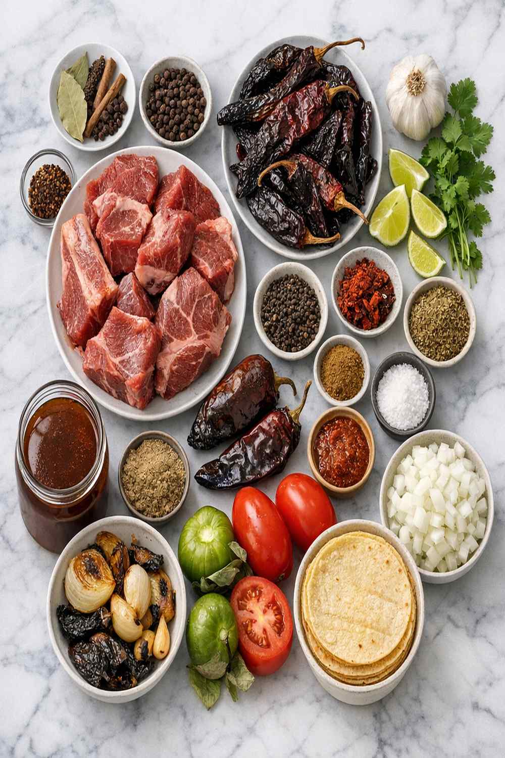 Birria De Res Recipe ingredients
