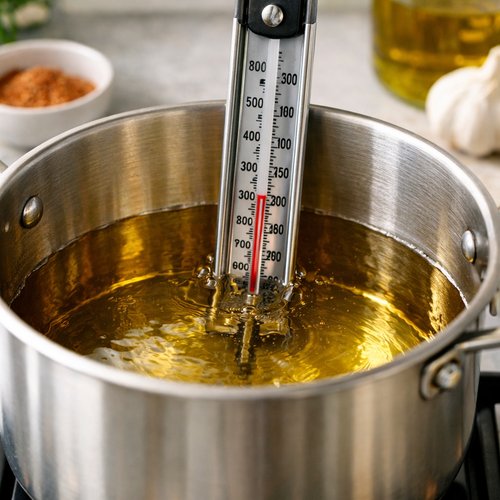 Step 6: Heat Your Oil to 350°F
