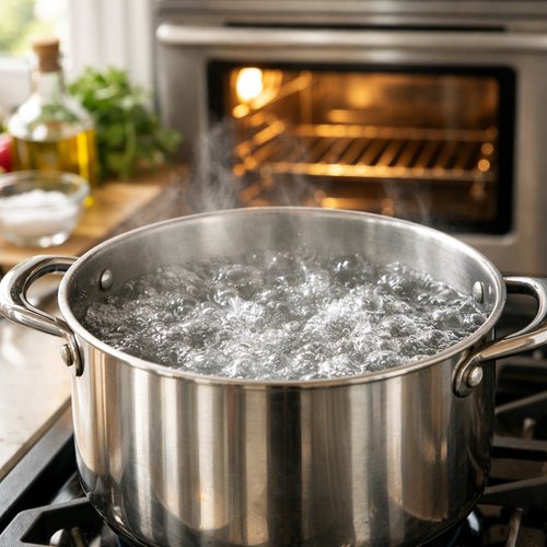 Step 1: Get Your Oven and Water Ready