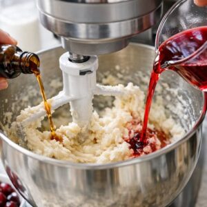 Cherry Shortbread Cookie Recipe step 2
