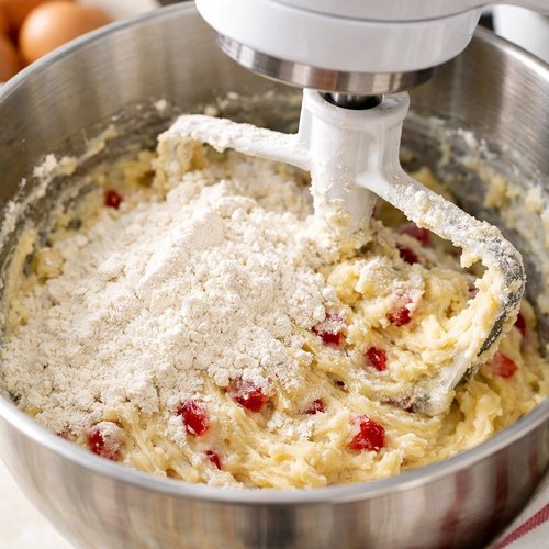 Step 3: Mix in the Flour on Low Speed
