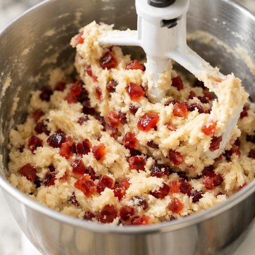 Step 4: Fold in the Chopped Cherries
