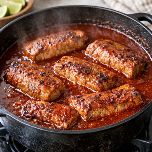Step 7: Return the Pork and Begin Simmering