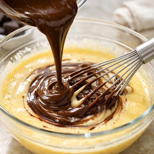 Step 4: Combine Chocolate and Custard