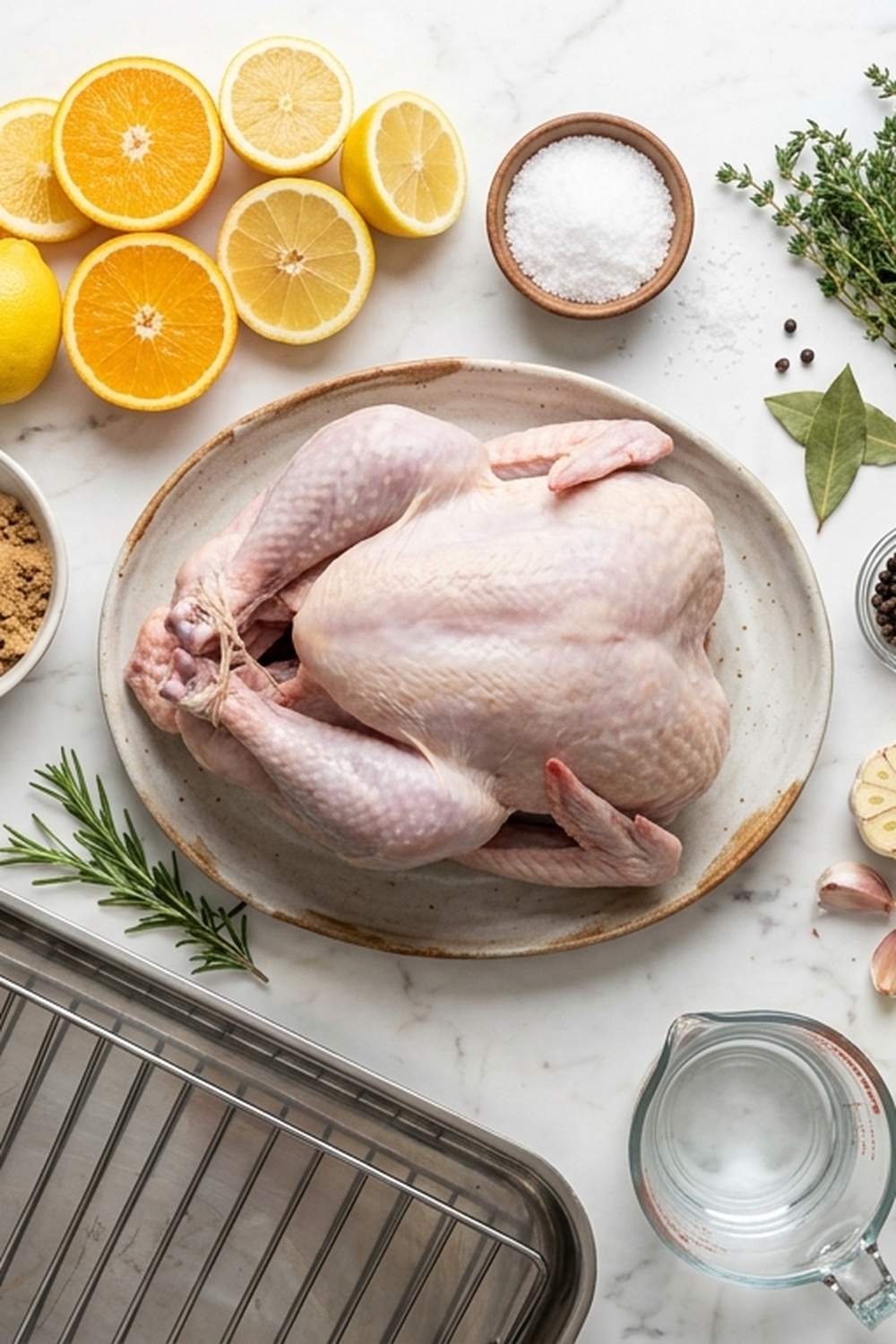 Citrus Brined Turkey Recipe ingredients